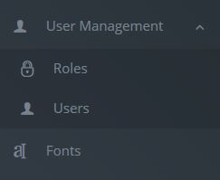 Admin User Management